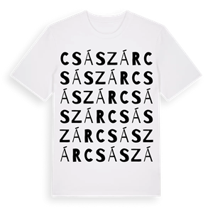 Császár ordlek t-shirt – ekologisk bomull t-shirt från Pinshirt
