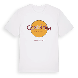 Csatárka cirkel t-shirt – ekologisk bomull t-shirt från Pinshirt