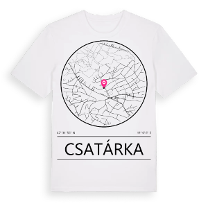 Csatárka t-shirt – ekologisk bomull t-shirt från Pinshirt