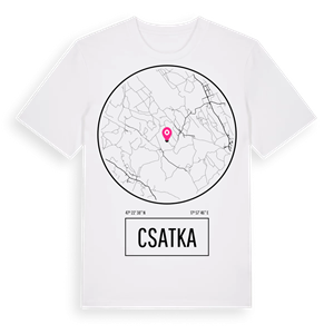 Csatka t-shirt – ekologisk bomull t-shirt från Pinshirt