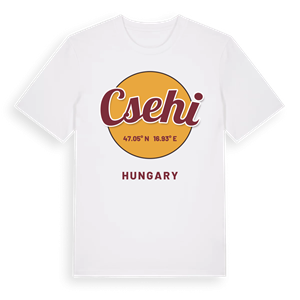 Csehi cirkel t-shirt – ekologisk bomull t-shirt från Pinshirt