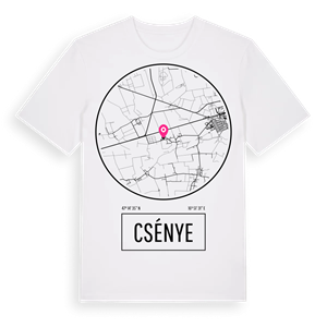 Csénye t-shirt – ekologisk bomull t-shirt från Pinshirt