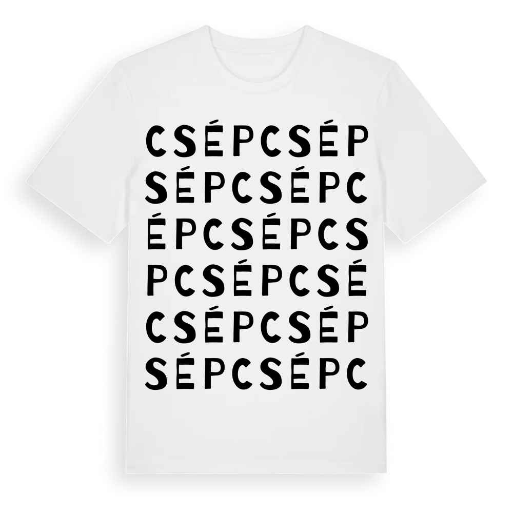Csép ordlek t-shirt – White, i miljö