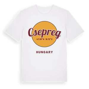 Csepreg cirkel t-shirt – ekologisk bomull t-shirt från Pinshirt