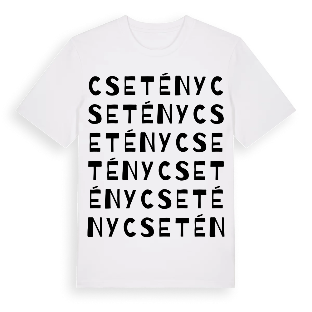 Csetény ordlek t-shirt – White, i miljö