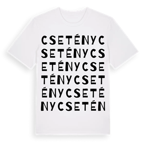 Csetény ordlek t-shirt – ekologisk bomull t-shirt från Pinshirt
