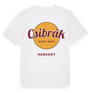 Csibrák cirkel t-shirt – ekologisk bomull t-shirt från Pinshirt
