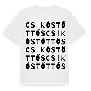 Csikóstőttős ordlek t-shirt – ekologisk bomull t-shirt från Pinshirt