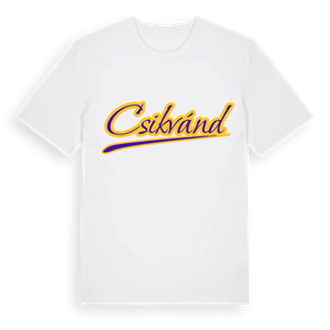 Csikvánd baseball t-shirt – ekologisk bomull t-shirt från Pinshirt