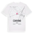 Csikvánd karta t-shirt