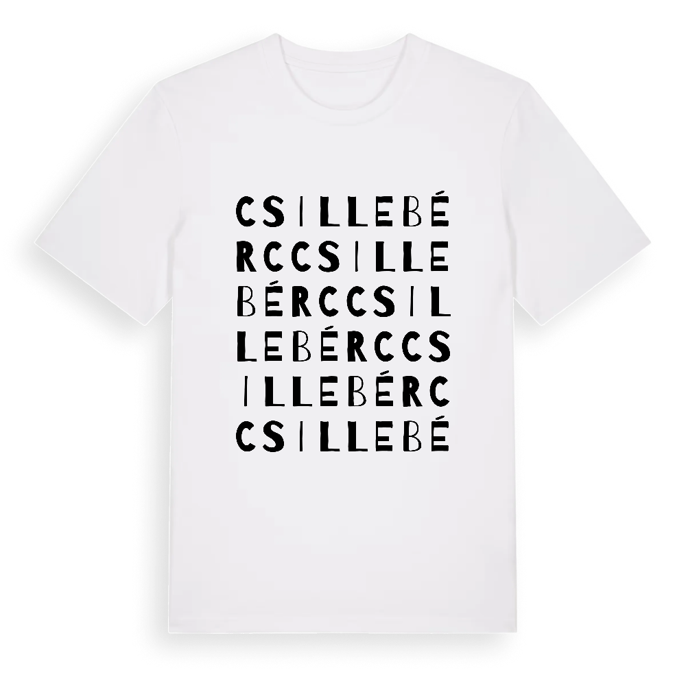 Csillebérc ordlek t-shirt – White, i miljö