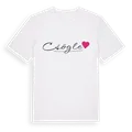 Csögle hjärta t-shirt