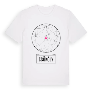 Csököly t-shirt – ekologisk bomull t-shirt från Pinshirt
