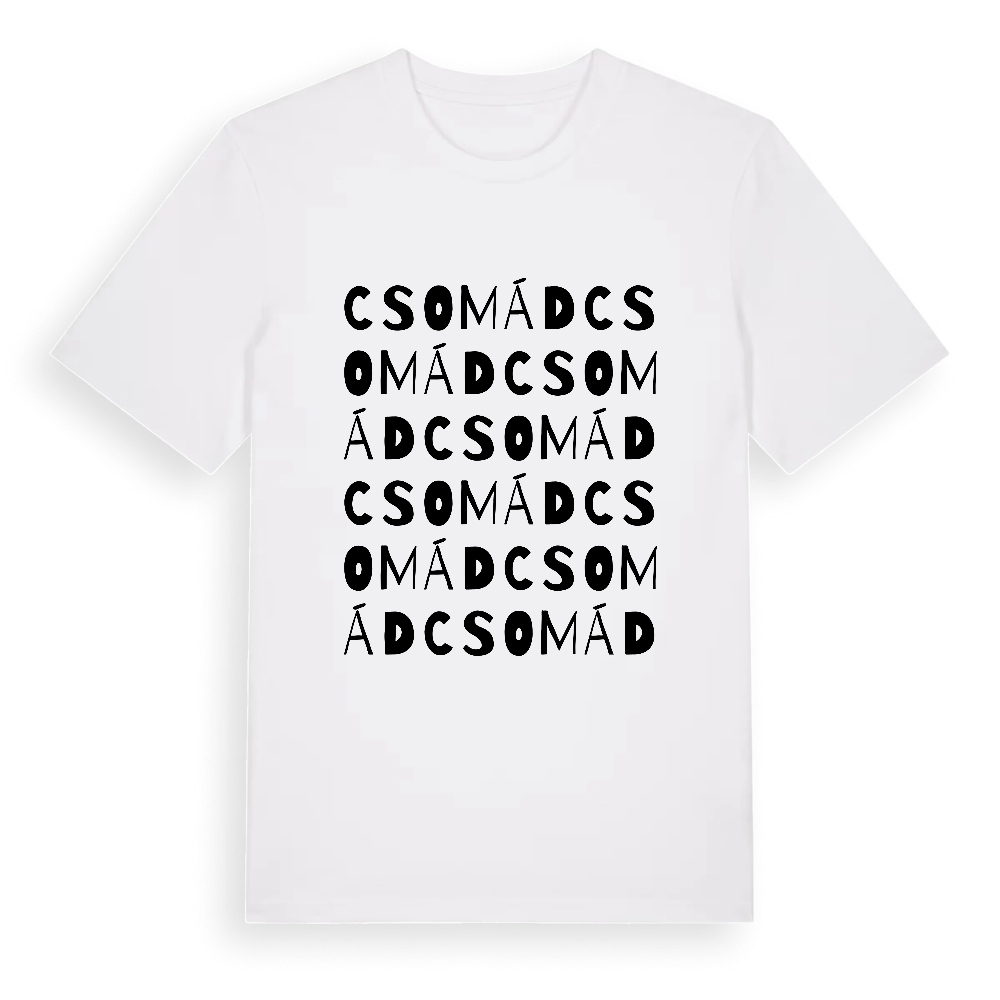 Csomád ordlek t-shirt – White, i miljö