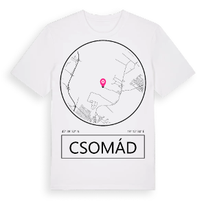 Csomád t-shirt – ekologisk bomull t-shirt från Pinshirt