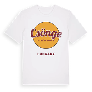 Csönge cirkel t-shirt – ekologisk bomull t-shirt från Pinshirt