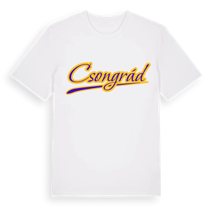 Csongrád baseball t-shirt – ekologisk bomull t-shirt från Pinshirt