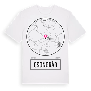Csongrád t-shirt – ekologisk bomull t-shirt från Pinshirt