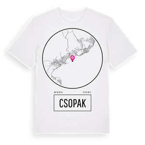 Csopak t-shirt – ekologisk bomull t-shirt från Pinshirt