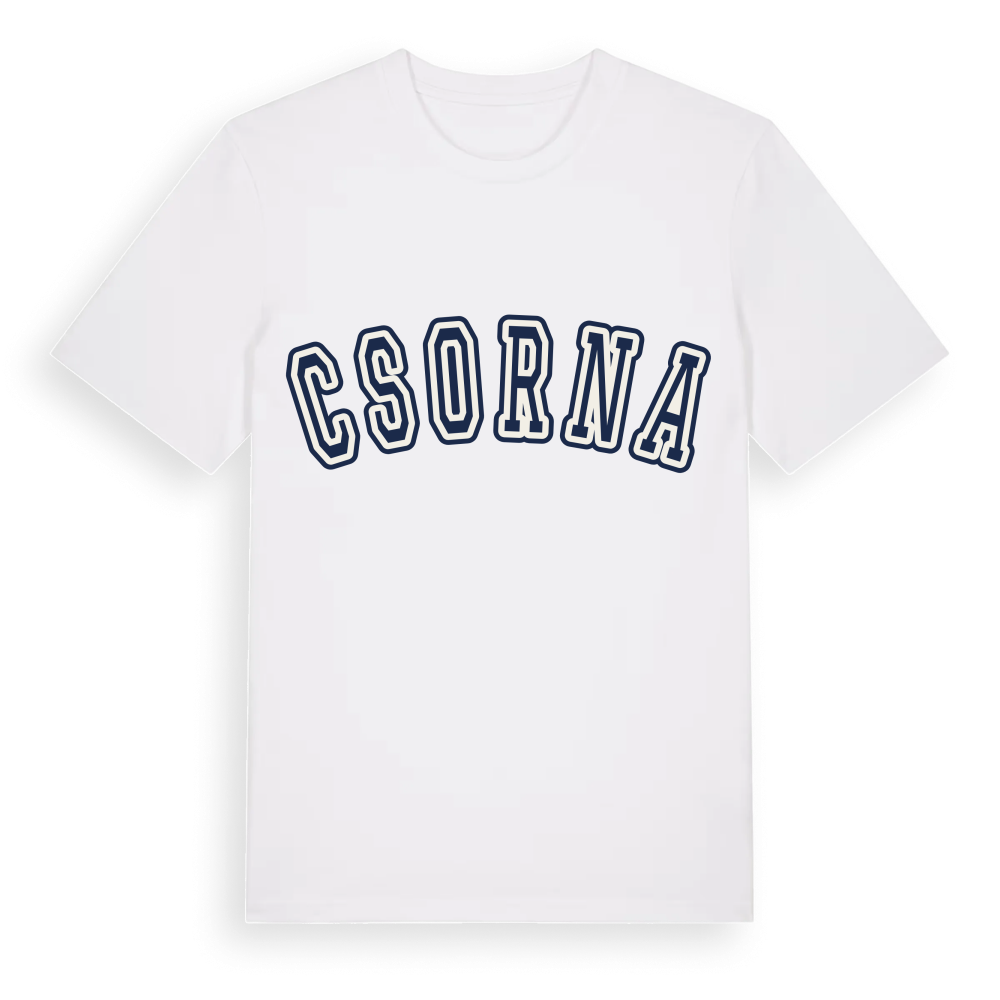 Csorna college t-shirt – White, i miljö