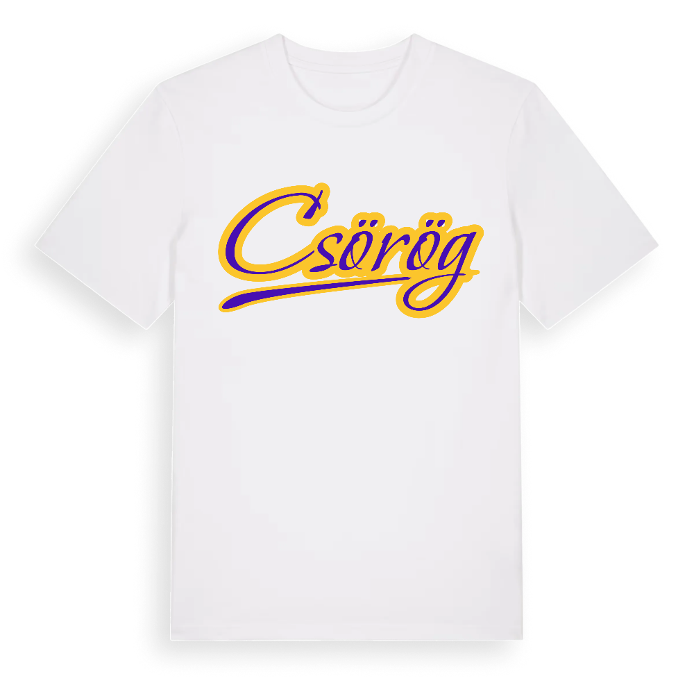 Csörög baseball t-shirt – White, i miljö
