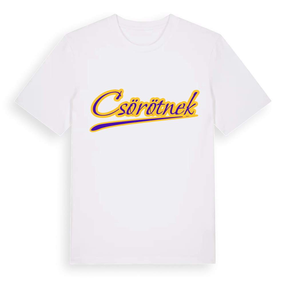 Csörötnek baseball t-shirt – White, i miljö