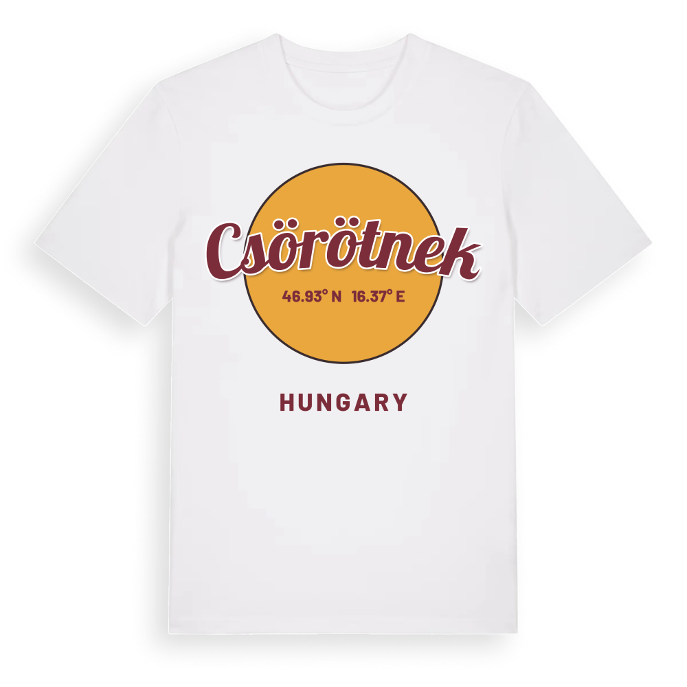 Csörötnek cirkel t-shirt – White, i miljö