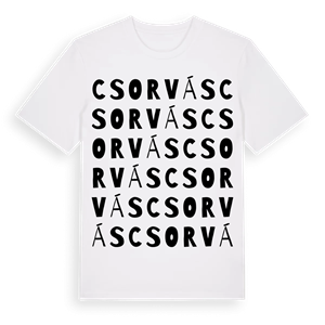 Csorvás ordlek t-shirt – ekologisk bomull t-shirt från Pinshirt