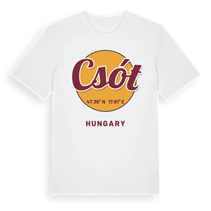 Csót cirkel t-shirt – ekologisk bomull t-shirt från Pinshirt