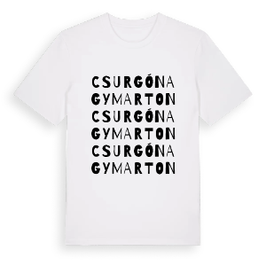 Csurgónagymarton ordlek t-shirt – ekologisk bomull t-shirt från Pinshirt