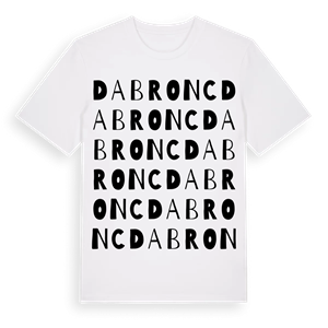Dabronc ordlek t-shirt – ekologisk bomull t-shirt från Pinshirt