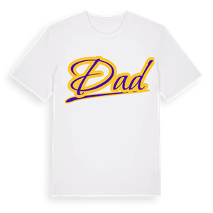 Dad baseball t-shirt – ekologisk bomull t-shirt från Pinshirt