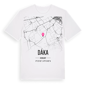 Dáka karta t-shirt – ekologisk bomull t-shirt från Pinshirt