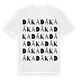 Dáka ordlek t-shirt
