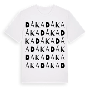 Dáka ordlek t-shirt – ekologisk bomull t-shirt från Pinshirt