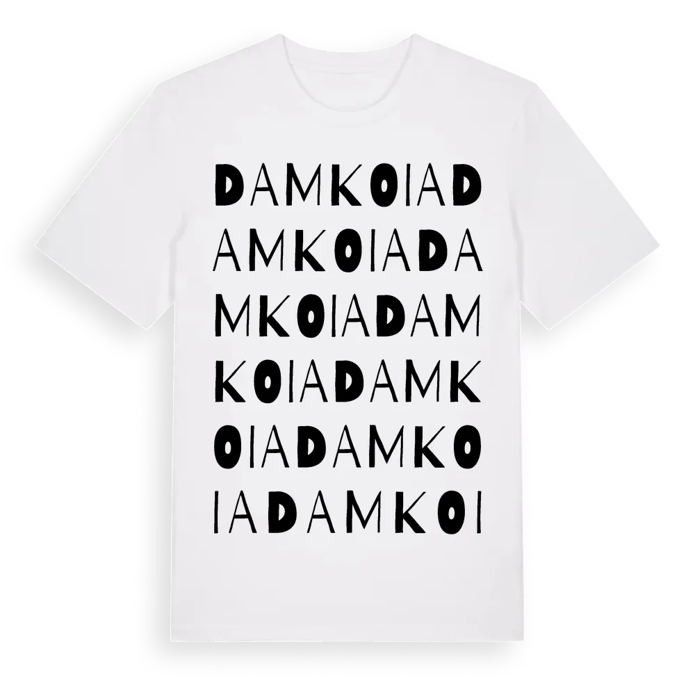Damkoia ordlek t-shirt i miljö