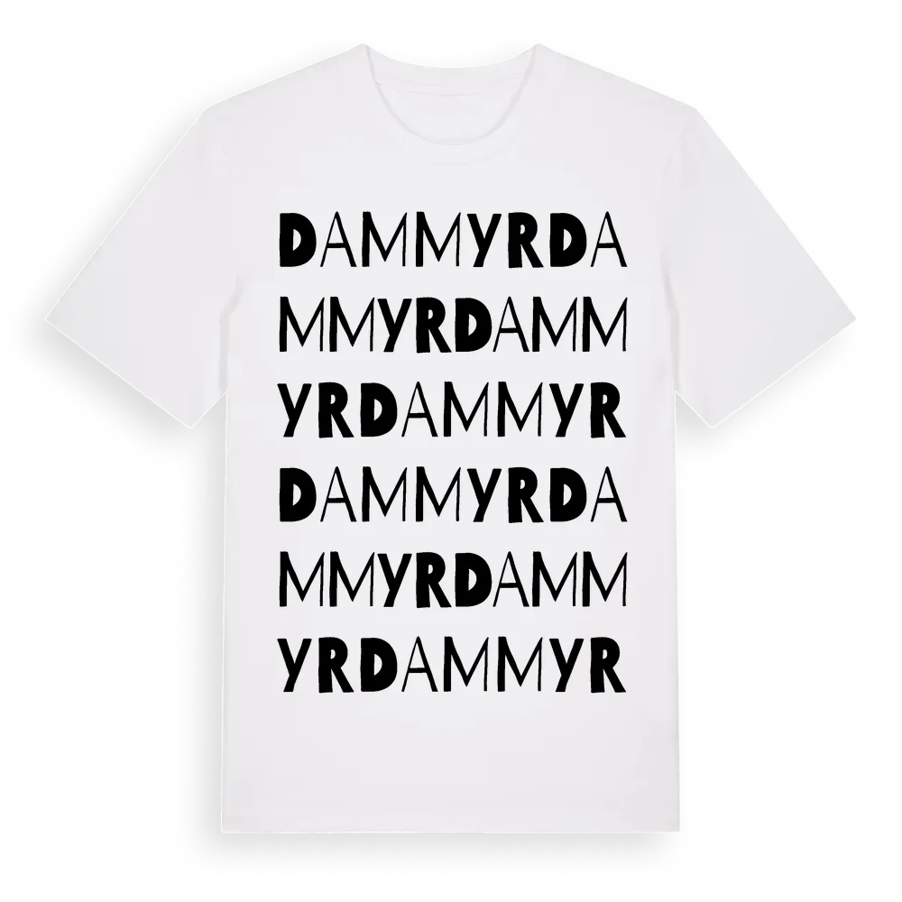 Dammyr ordlek t-shirt i miljö