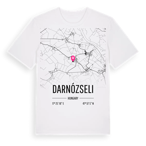 Darnózseli karta t-shirt – ekologisk bomull t-shirt från Pinshirt