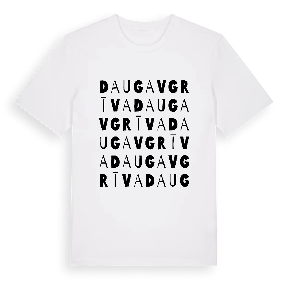 Daugavgrīva ordlek t-shirt – White, i miljö