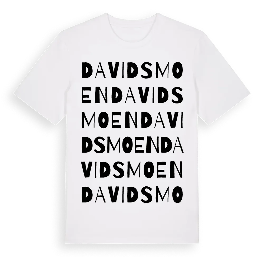 Davidsmoen ordlek t-shirt i miljö