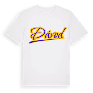 Dávod baseball t-shirt – ekologisk bomull t-shirt från Pinshirt
