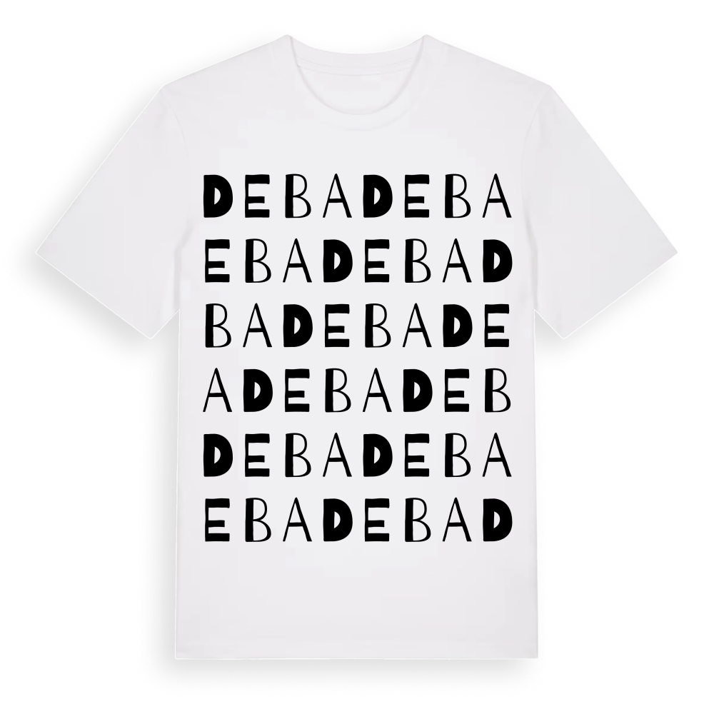 Deba ordlek t-shirt – White, i miljö