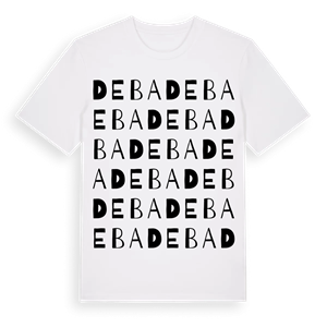 Deba ordlek t-shirt – ekologisk bomull t-shirt från Pinshirt