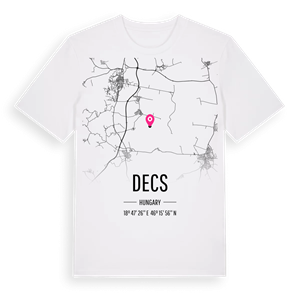Decs karta t-shirt – ekologisk bomull t-shirt från Pinshirt