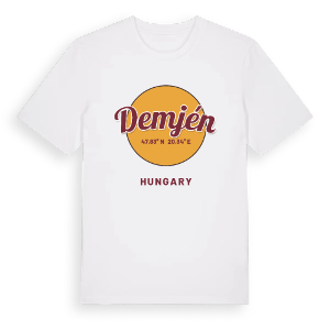 Demjén cirkel t-shirt – ekologisk bomull t-shirt från Pinshirt