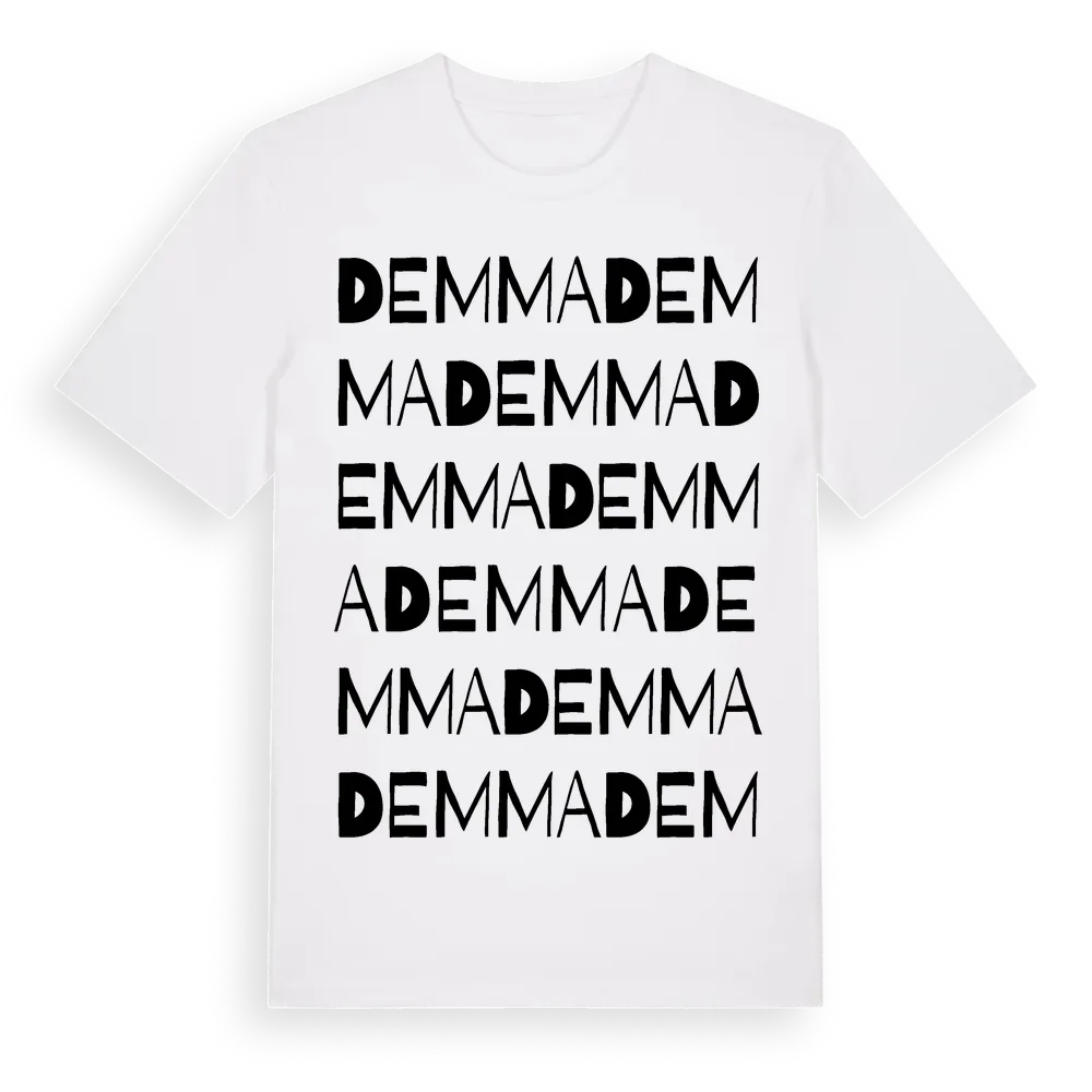 Demma ordlek t-shirt i miljö