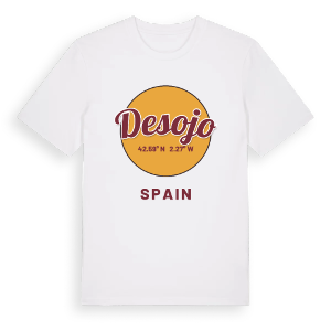 Desojo cirkel t-shirt – ekologisk bomull t-shirt från Pinshirt