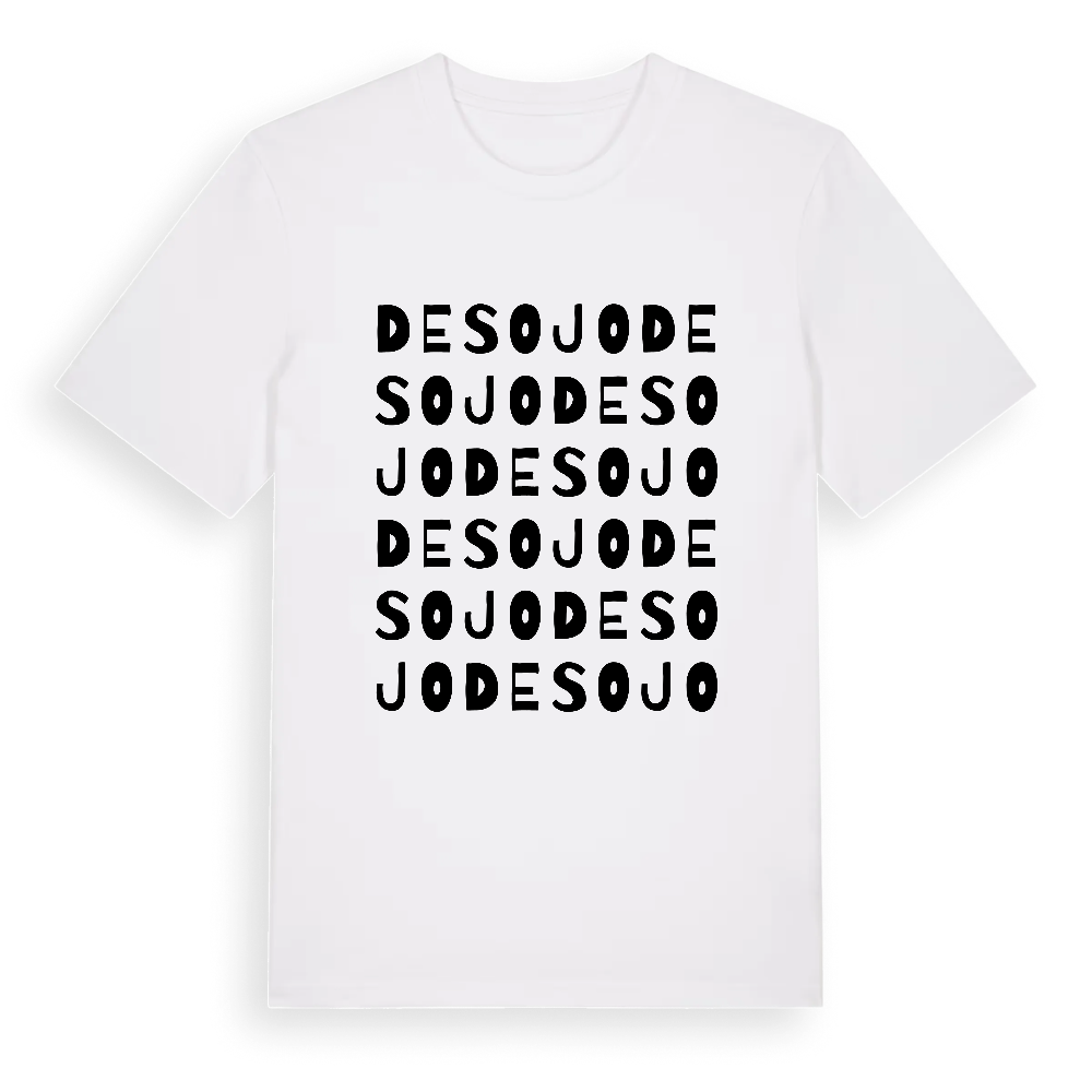 Desojo ordlek t-shirt – White, i miljö