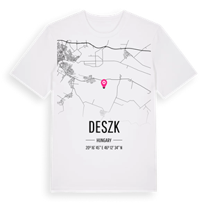 Deszk karta t-shirt – ekologisk bomull t-shirt från Pinshirt