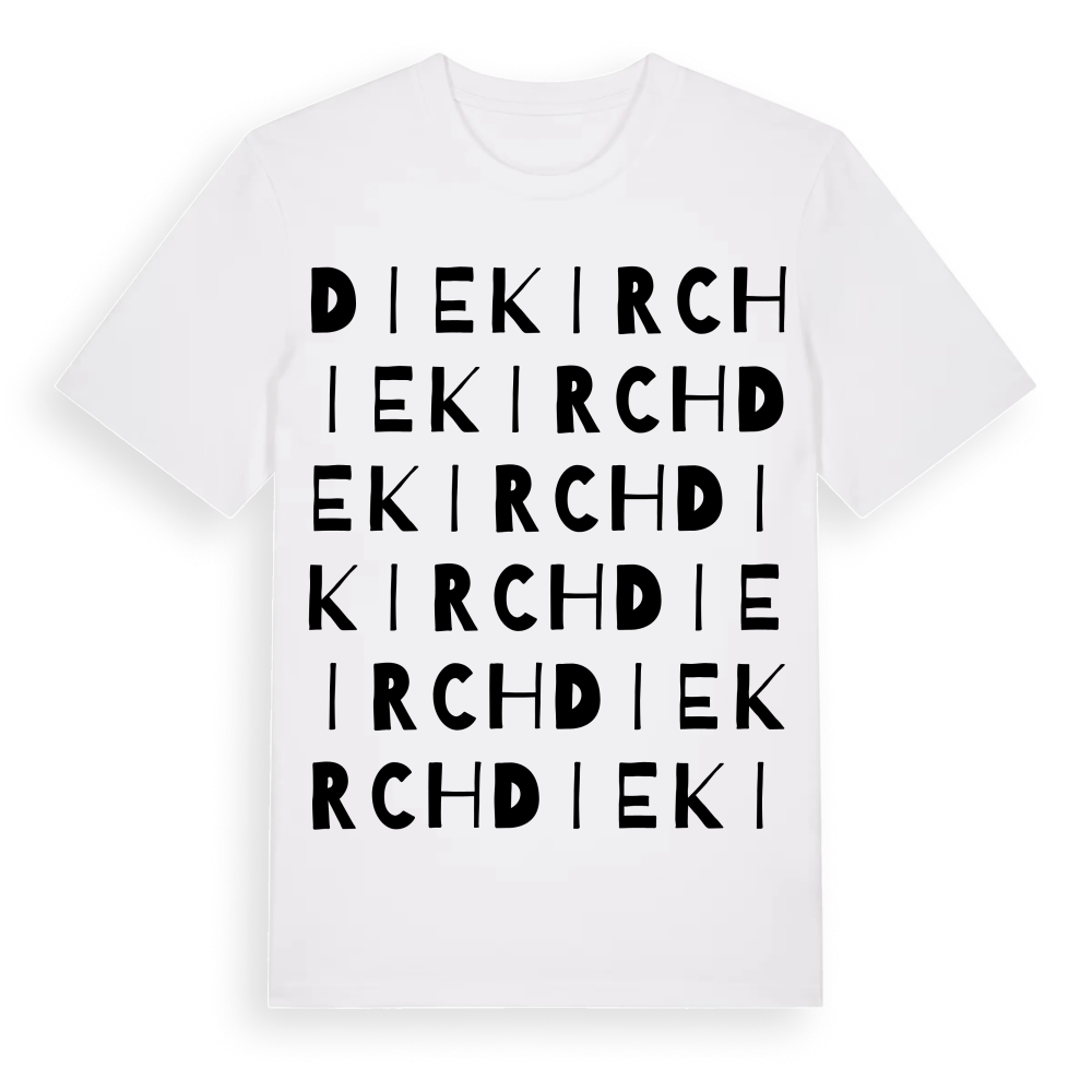 Diekirch ordlek t-shirt – White, i miljö